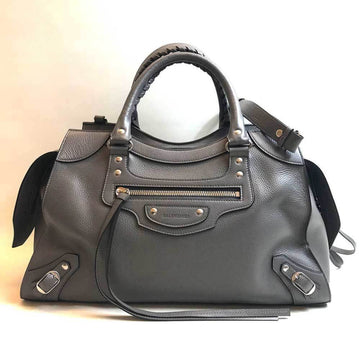 BALENCIAGA Bag Neoclassic Medium Leather 638470 Gray