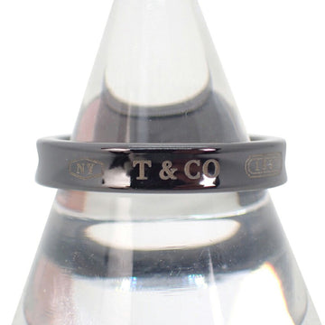 TIFFANY titanium black 1837 narrow ring No. 16