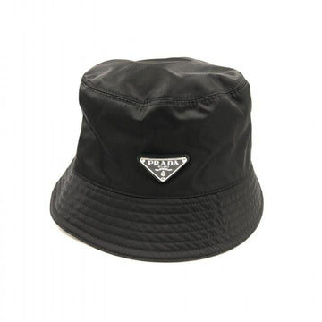 PRADA 20ss Re-Nylon Buckett Hat Black Size XL  Nylon Bucket