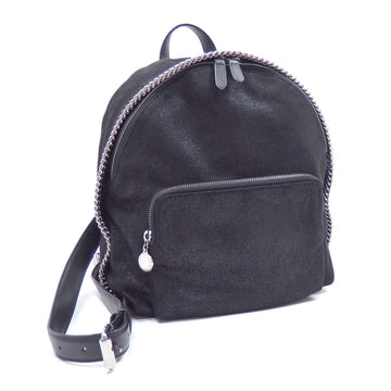 STELLA MCCARTNEY Falabella Backpack Women's Black Polyester 410905 W9132 Rucksack