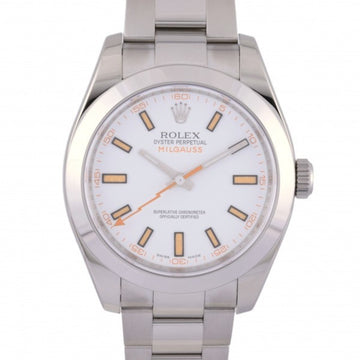 ROLEX Milgauss 116400 white dial watch men