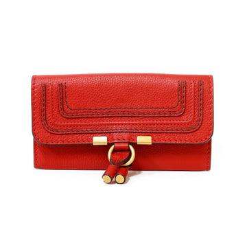 CHLOE  Purse Red Ladies Leather