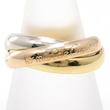 CARTIER Trinity Yellow Gold [18K] Band Ring Pink Gold