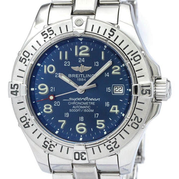 BREITLINGPolished  Super Ocean Steel Automatic Mens Watch A17360 BF565461