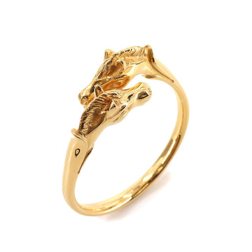 Hermes Cheval Horse Bangle Gold Accessories