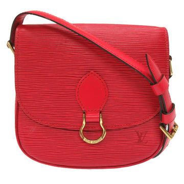 Louis Vuitton Epi Mini Saint-Cloud Castilian Red M52217 Shoulder Bag