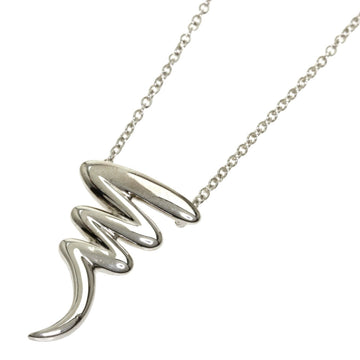 TIFFANY Scribble Necklace Silver Ladies &Co.