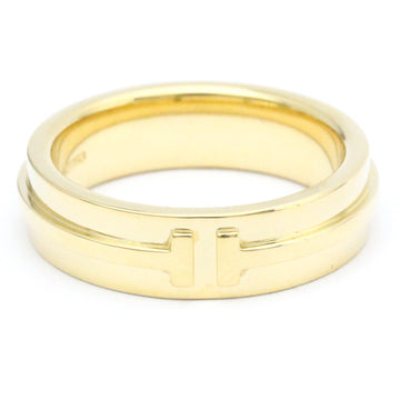 TIFFANY T To Narrow Ring Yellow Gold [18K] Fashion No Stone Band Ring Gold