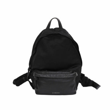 GIVENCHY nylon x leather studs backpack black men's rucksack