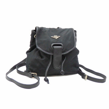 Bottega Veneta Rucksack Ladies Black Nylon Leather Mini Backpack Daypack
