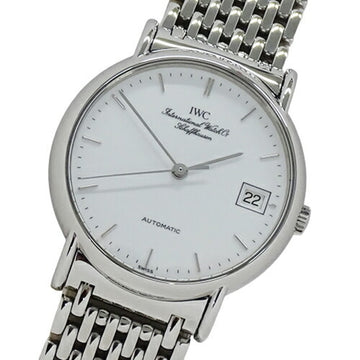 IWCInternational Watch Company  Portofino 3513-018 Men's Date Automatic AT Stainless Steel SS Silver White Polished