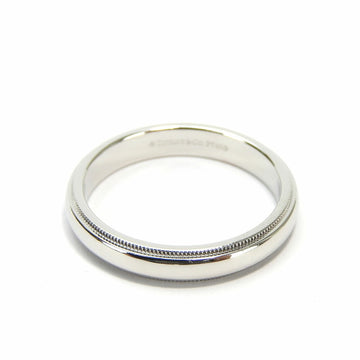 TIFFANY Ring Milgrain No. 23.5 Pt950 Platinum Approx. 10.0g Men's ＆Co. jewelry accessories ring