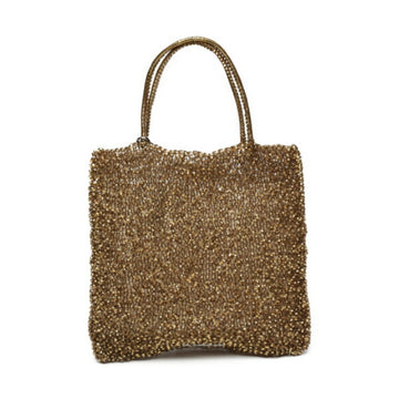 ANTEPRIMA Tote Bag Mini Wire Gold Bronze Handbag