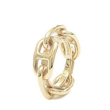 HERMES Legate Chaine d'Ancre Scarf Ring Gold