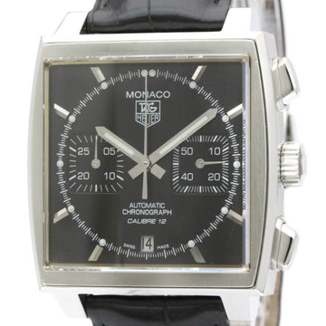 TAG HEUERPolished  Monaco Chronograph Steel Automatic Watch CAW2110 BF558806