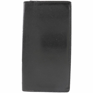 HERMES MC2 Fleming leather black 〇Z men's wallet