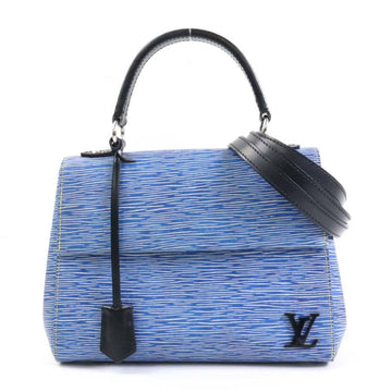 Louis Vuitton Handbag Epi Alma PM Women's M40620 Andigo Blue