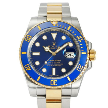 ROLEX Submariner Date 116613LB Royal Blue Dial Watch Men's