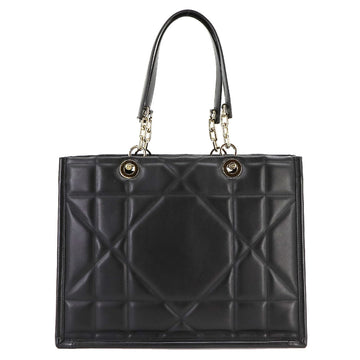 CHRISTIAN DIOR Essential Archicanage Tote Bag Leather Black