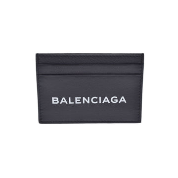Balenciaga Everyday black/white 505054 unisex leather card case