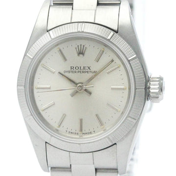 ROLEXPolished  Oyster Perpetual 67230 E Serial Automatic Ladies Watch BF568471