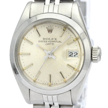 ROLEXVintage  Oyster Perpetual Date 6916 Steel Automatic Ladies Watch BF557964