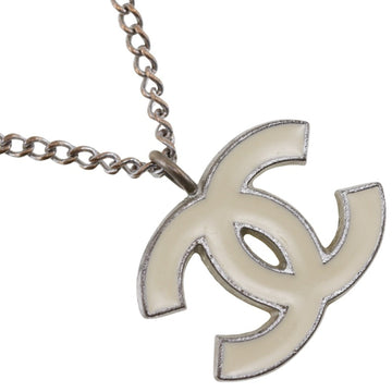 CHANEL COCO Mark Necklace Silver Approx. 6.2g Women's I211723057