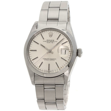 ROLEX 1500 Oyster Perpetual Date Watch Stainless Steel/SS Men's