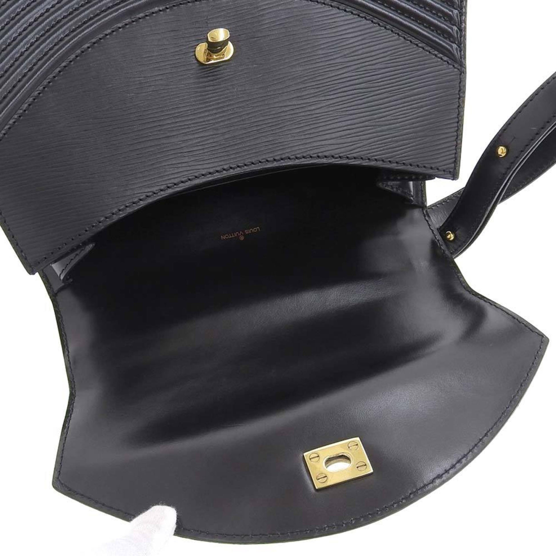 LOUIS VUITTON Handbag M52482 vintage Tilsitt Epi Leather black Women U –