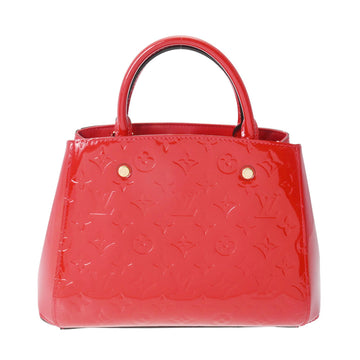 LOUIS VUITTON Vernis Montaigne BB Threes M50170 Women's Monogram Handbag