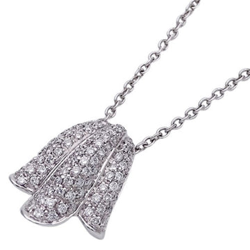PIAGET necklace ladies diamond 750WG white gold magic garden pendant