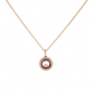 CHOPARD Happy Diamond Necklace/Pendant K18PG Pink Gold