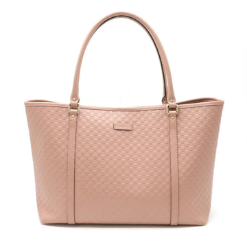 Gucci Micro Shima Tote Bag Shoulder Leather Pink 449647