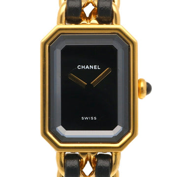 CHANEL Premiere M Watch GP H0001 Quartz Ladies  Bracelet