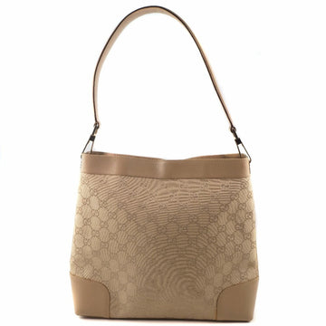 Gucci One Shoulder 33900 GG Canvas Beige Women's Bag