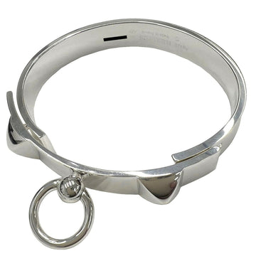 HERMES collie ed cyan PM bangle ladies' men's SV silver Ag925 40.0g SH size bracelet new article