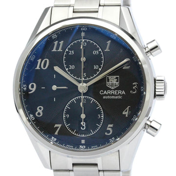 TAG HEUERPolished  Carrera Heritage Calibre 16 Steel Mens Watch CAS2110 BF565410