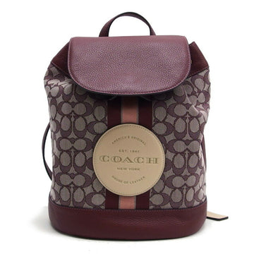 COACH Outline Signature Dempsey Drawstring Backpack