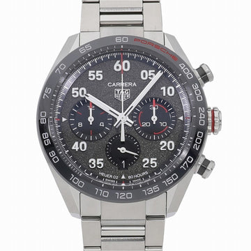 TAG HEUER Carrera Caliber Heuer02 Chronograph Porsche Special Edition Gray CBN2A1F.BA0643 Men's Watch