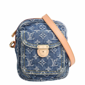 Louis Vuitton Vintage - Monogram Denim Baggy GM Bag - Blue - Denim and  Vachetta Leather Handbag - Luxury High Quality - Avvenice