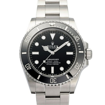 ROLEX Submariner 124060 black dial watch men