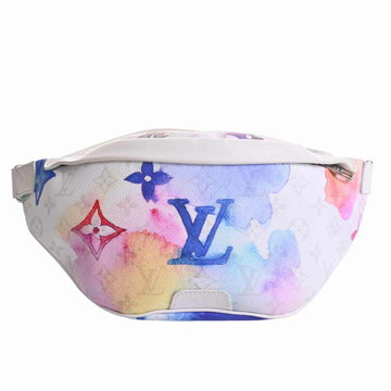 Louis Vuitton Monogram Water Color Discovery Bum Bag PM Body White Multicolor PVC