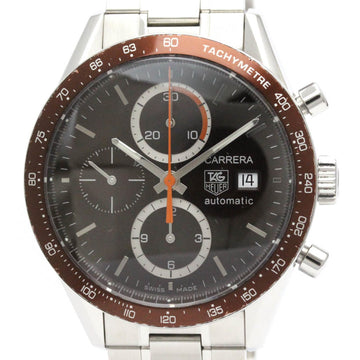 TAG HEUERPolished  Carrera Chronograph Steel Automatic Watch CV2013 BF553736