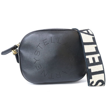 STELLA MCCARTNEY Shoulder Bag Leather Black Ladies