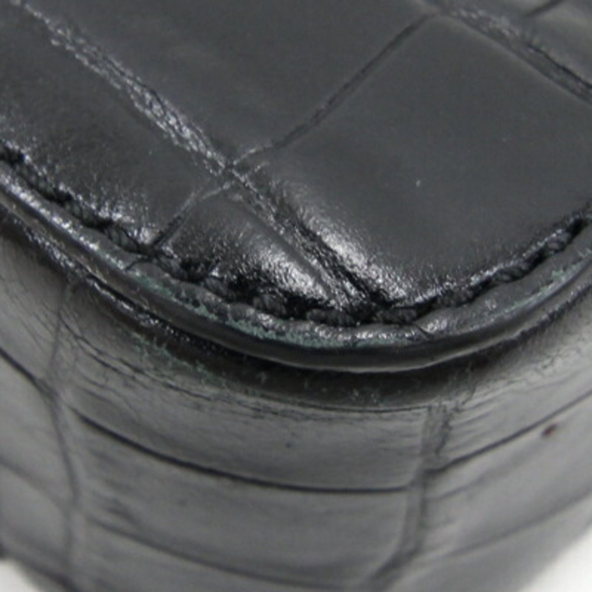 Michael Kors Shoulder Bag 32F7GGNM2E Black Leather Chain Tassel Ladies Pochette  MICHAEL KORS