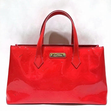 LOUIS VUITTON Vernis Wilshire PM M93642 Bag Handbag Ladies