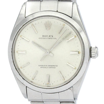 ROLEXVintage  Oyster Perpetual 1002 Steel Automatic Mens Watch BF562311
