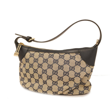 Gucci GG Canvas 113016 Women's Handbag,Pochette,Pouch Navy