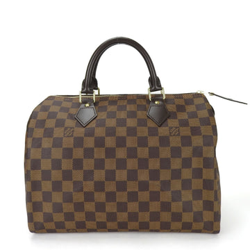 LOUIS VUITTON Handbag Boston Speedy 30 N41531 Damier Ebene Women's  Hand Bag