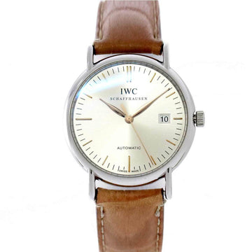 IWC Portofino IW356303 men's watch date silver dial automatic winding international company